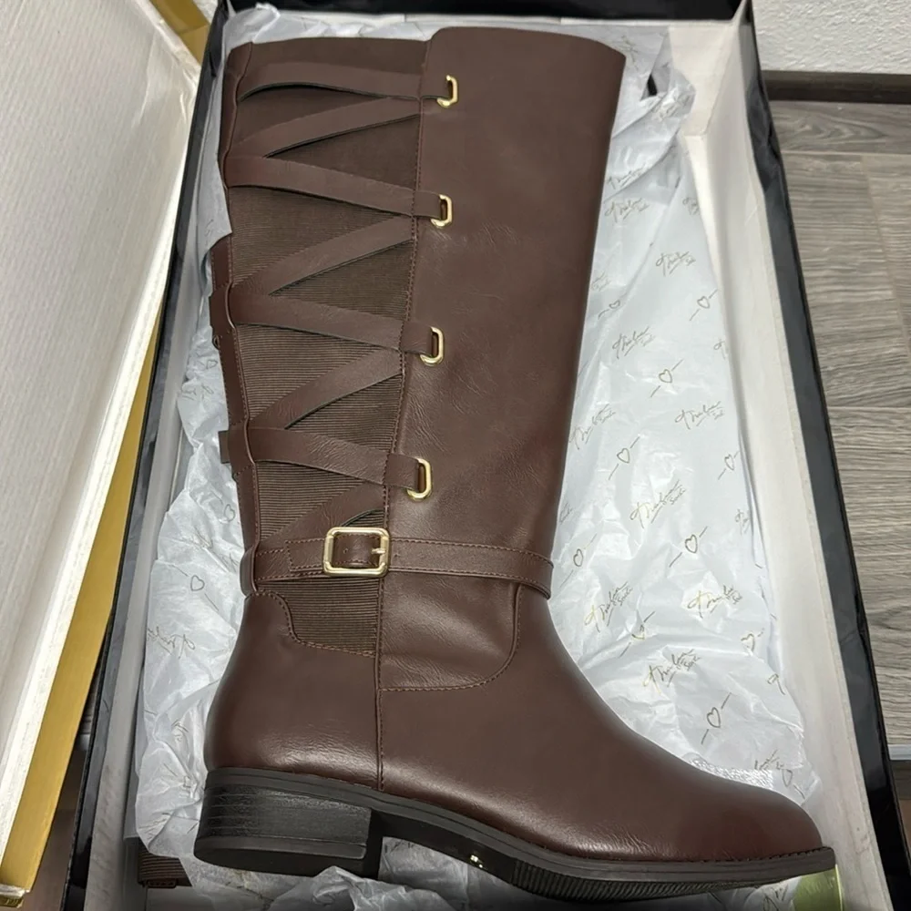 Thalia Sodi Veronika (WIDE CALF) Tall Boots